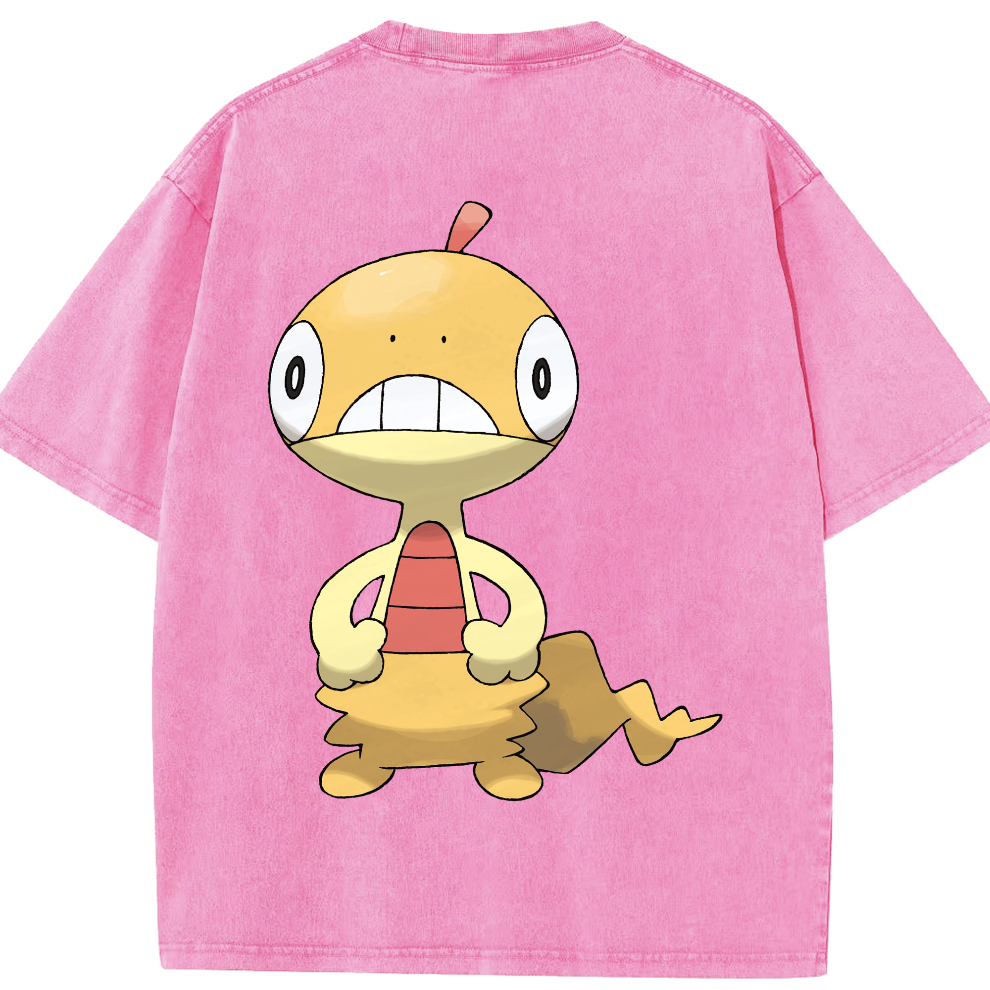 （画像用） ポケットモンスター Pokémon 綿100% ヴィンテージ風 半袖Tシャツ（背面プリント）